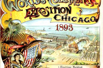 Cartel anunciador de la Exposición de Chicago de 1893